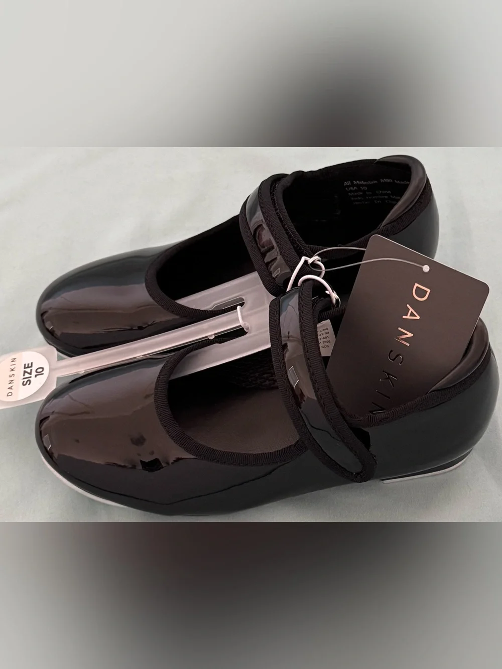 Danskin Girls' Tap Dance Shoes